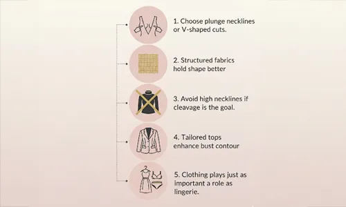 Styling Tips to Enhance Cleavage Further
