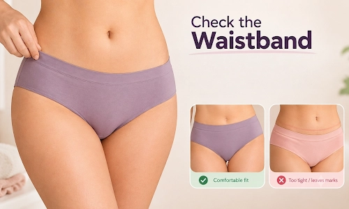 Check the waistband