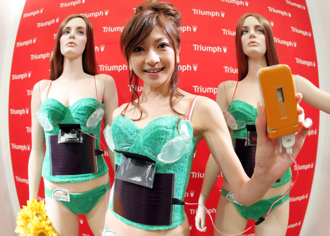 Triumph’s Photovoltaic Bra