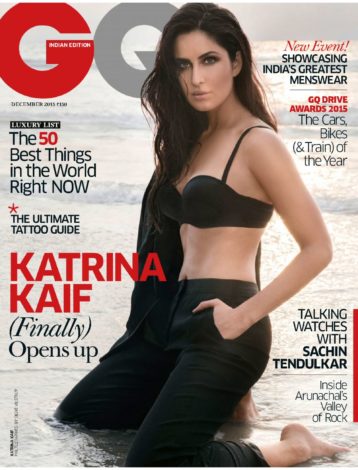 Katrina Kaif for GQ in 2015