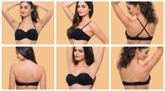 6 WAYS TO STYLE A CONVERTIBLE BRA!!!