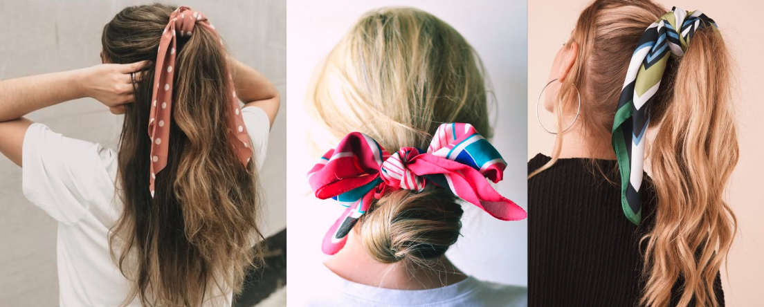 Happening Hair Bows- Scarfs