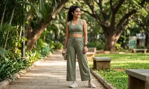 Wear a Matching Sports Bra Co-Ord Set