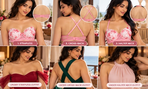 Honeymoon Lingerie for Off-Shoulder Outfits