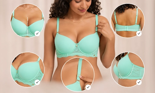 Push-up Bra Fit check
