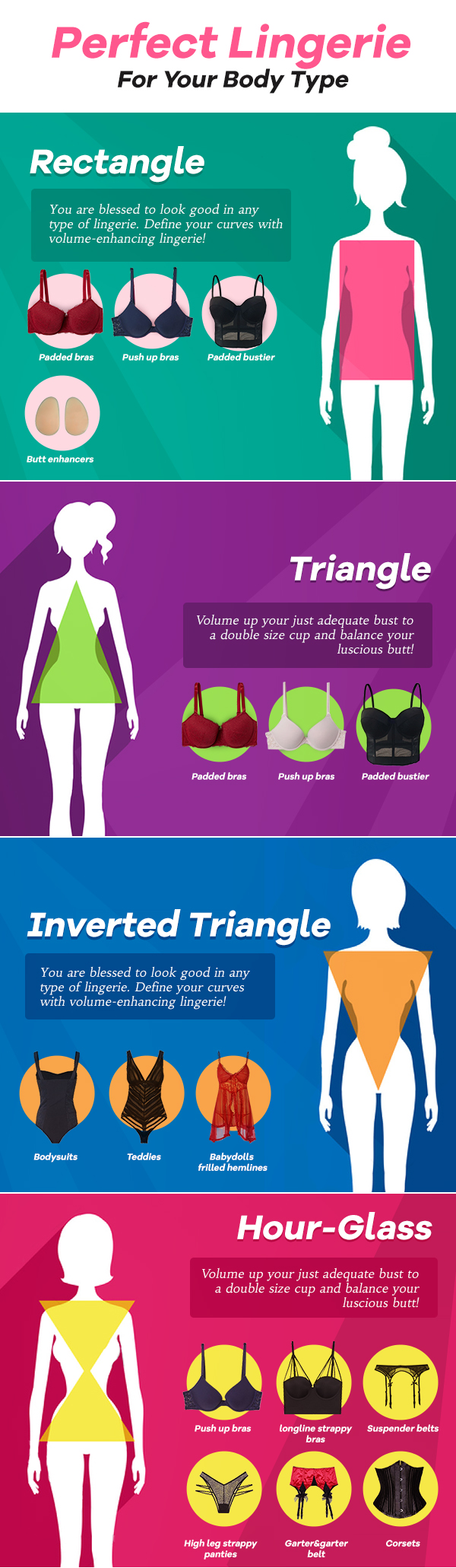 Finding The Perfect Lingerie For Your Body Shape - Common Body