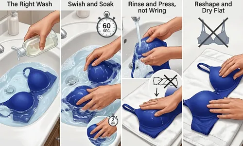 How Do You Wash a T-Shirt Bra