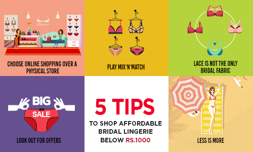 5 Tips to Shop Affordable Bridal Lingerie below Rs