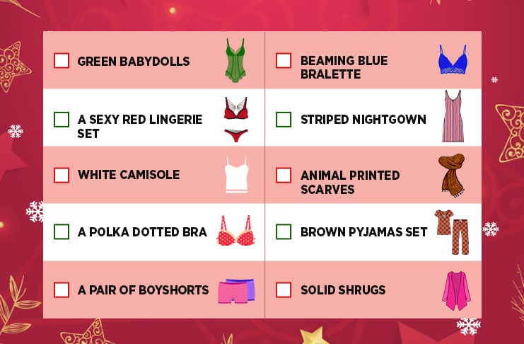 The Ultimate Lingerie Checklist for Christmas - Shyawayblog