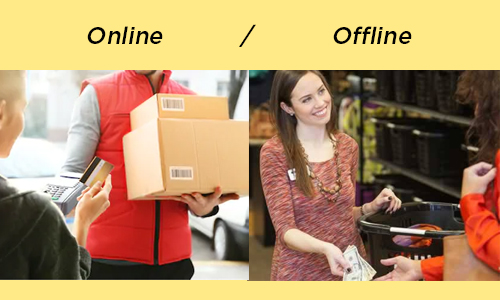 Online Lingerie payment Options vs Offline options