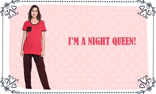 Printed Nightwear Pyjama Set