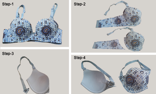 DIY Bra As Face Mask