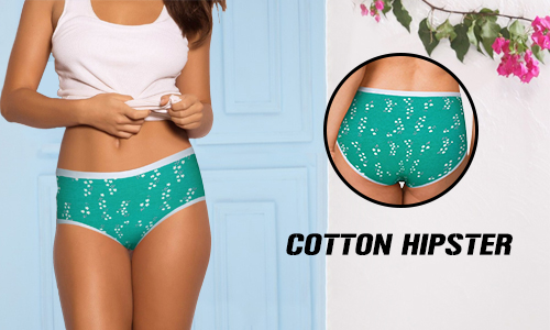 Women's Cotton Hipster Panties