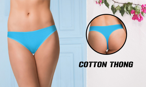 Ultimate Cotton Thong, Thongs