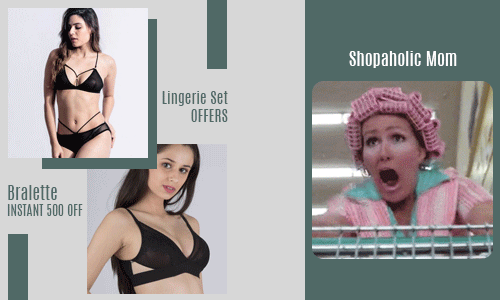 Mother's Day Lingerie offers for shopaholic mom - Sexy Lingerie set