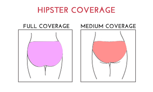 : 2 Types Of Coverage In Hipster Panties