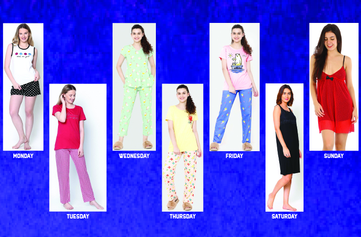 Ladies Pyjamas and shorts Collection
