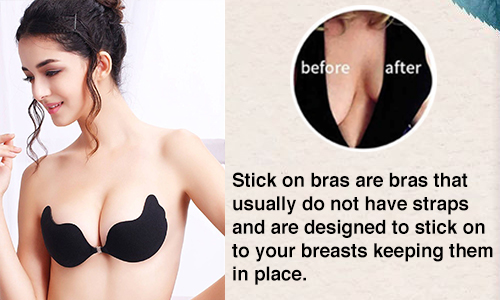 Strapless Stick On Bra Chicken Fillet Cup A B C D