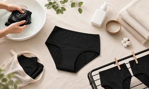 Care Instructions for Period Panties