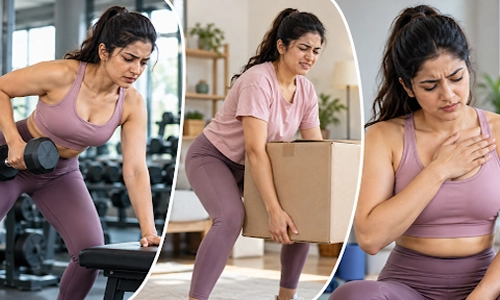 Exercise, Heavy Lifting and Chest-Muscle Strain