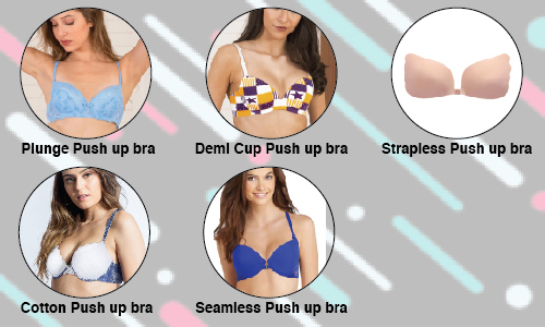 Difference between Padded Bra and Push-Up Bra - Clovia