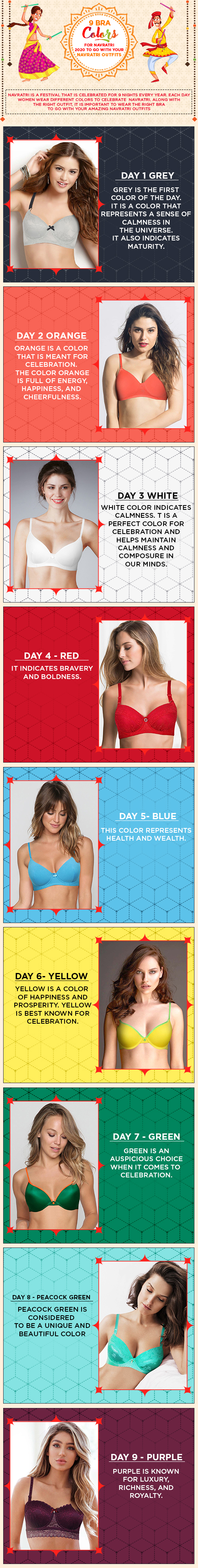 The Top 9 Different Padded Bra Colors & Fabrics for Navratri