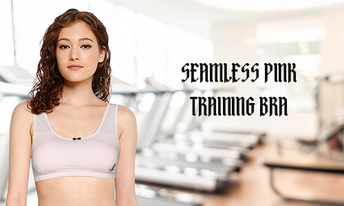 Best Seamless Pink Training Bra For Teen Girl