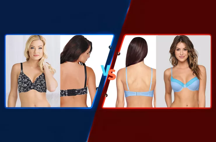 Difference between Padded bra vs t-shirt bra