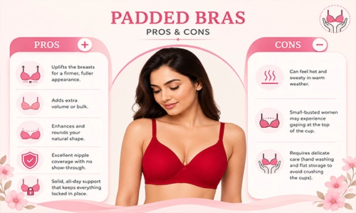 Pros and Cons of Padded Bras