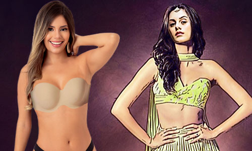 Strapless bra For the Navratri outfit