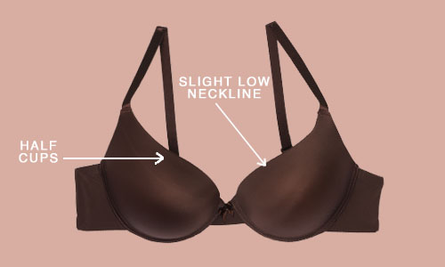 Silly Question- what kind of bra can be worn under this kind of