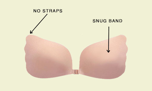 Types of bras: Strapless Bra