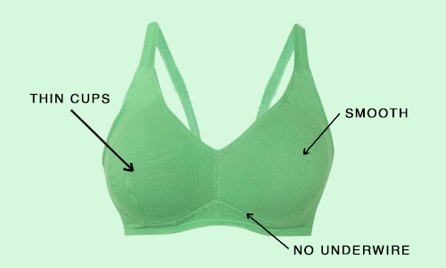 Types of bras: Wirefree Bra