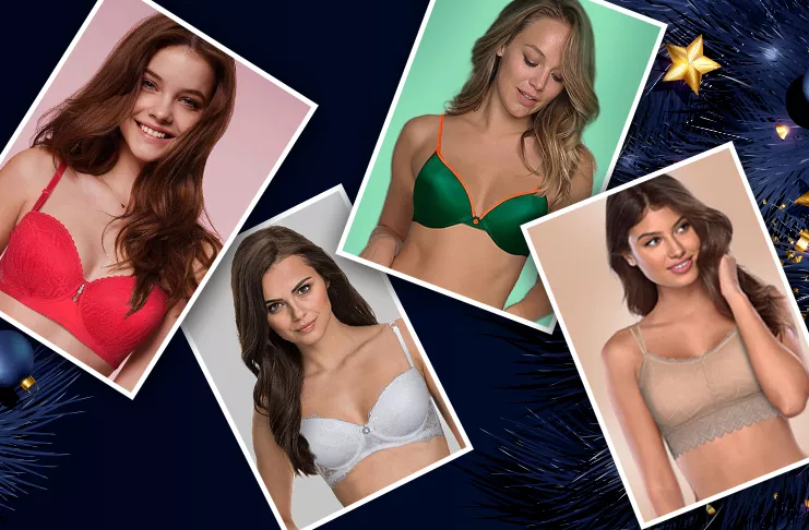 What Are the 4 Most Popular Christmas Bra Colors?