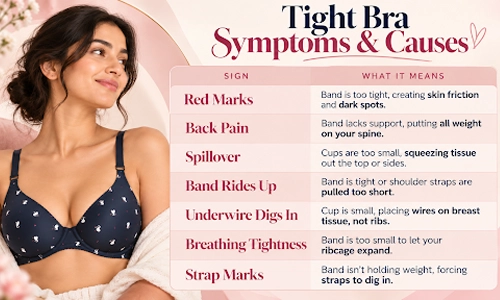 Tight Bra Symptoms and Causes