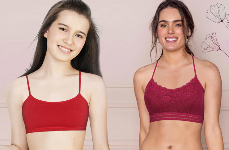 Stylish and Comfortable Training Bra for Teens and Young Women