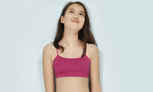  Girls' Training Bras - Pink / Girls' Training Bras