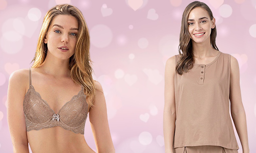 Valentine's Day lingerie color collections