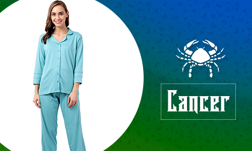 Blue color Full sleeve Pyjama set