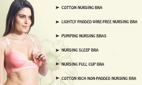 Types Of Nursing Bra