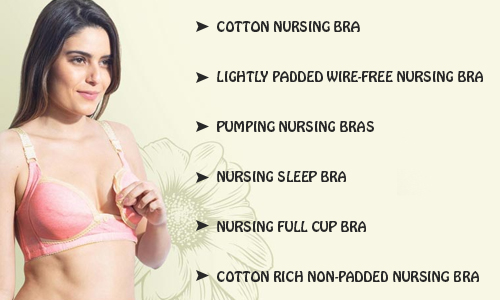 Shyaway.com - Do you know how many types of nursing bras are