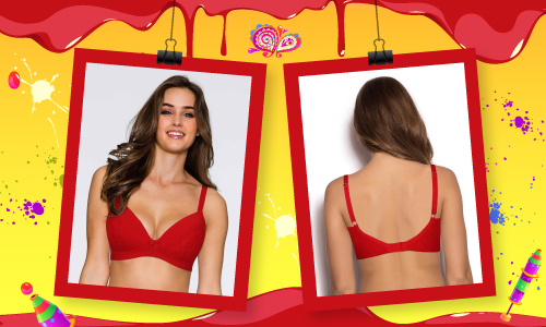 Choose Red Bra For Ares this Holi Celebration