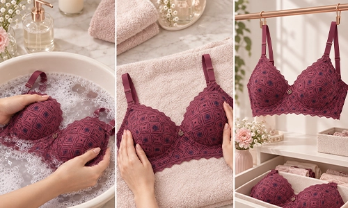 How to Wash and Store Padded Bras