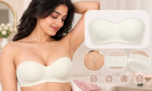Padded Strapless Bra 