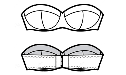 What is a Bandeau Bra and How to Wear a Bandeau Bra? - Clovia Blog