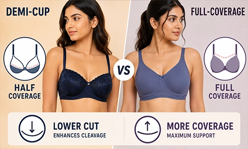 Who Should Wear Demi-Cup Bra