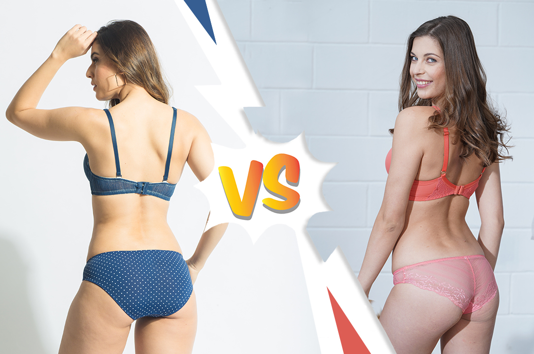Get to Know the Difference between Hipster and Bikini Panties