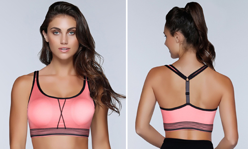 parts of the Racerback sports bra