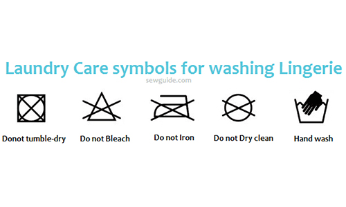 laundry care symbols