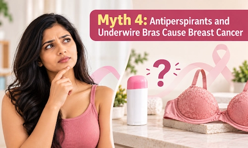Antiperspirants and Underwire Bras Cause Breast Cancer